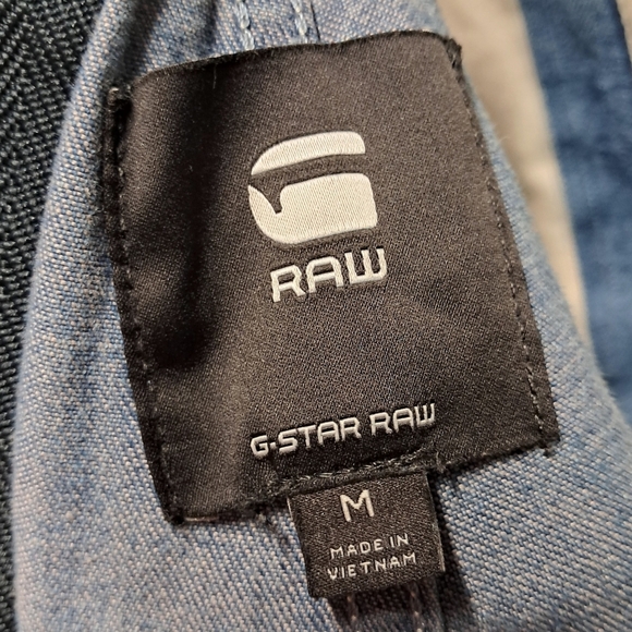 G-Star Denim Zip Up Overalls Size M - Picture 3 of 3